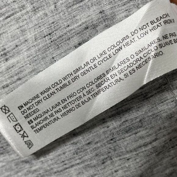 DENIM & FLOWER Shirt Mens XL Button-Down Gray Crosshatch Cotton Lyocell Blend - Picture 10 of 10